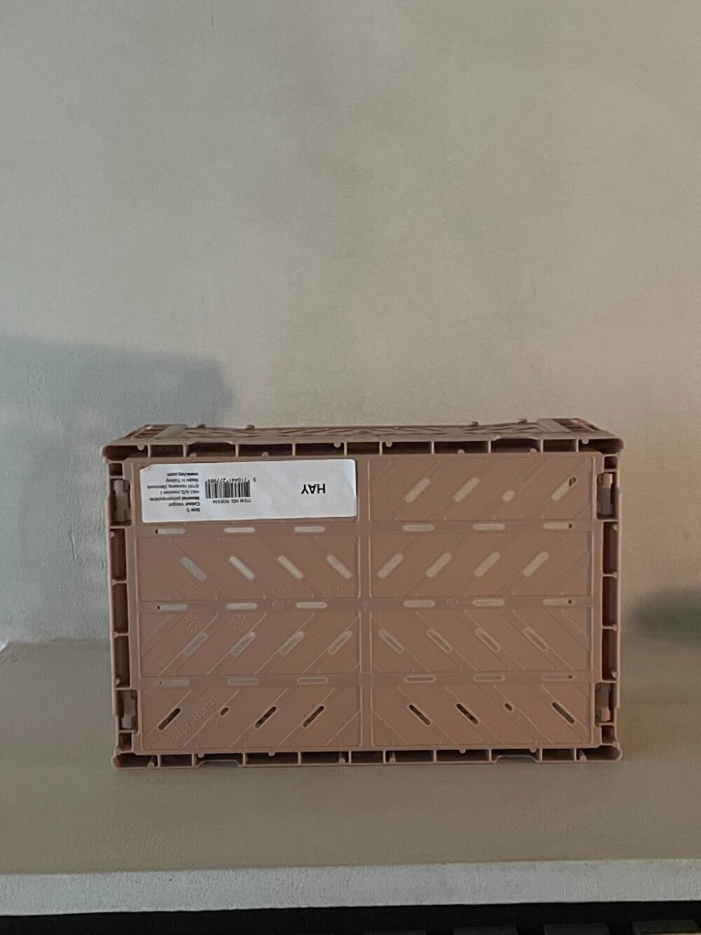 HAY Collapsible Recycled Color Crates - Picture 3 of 3